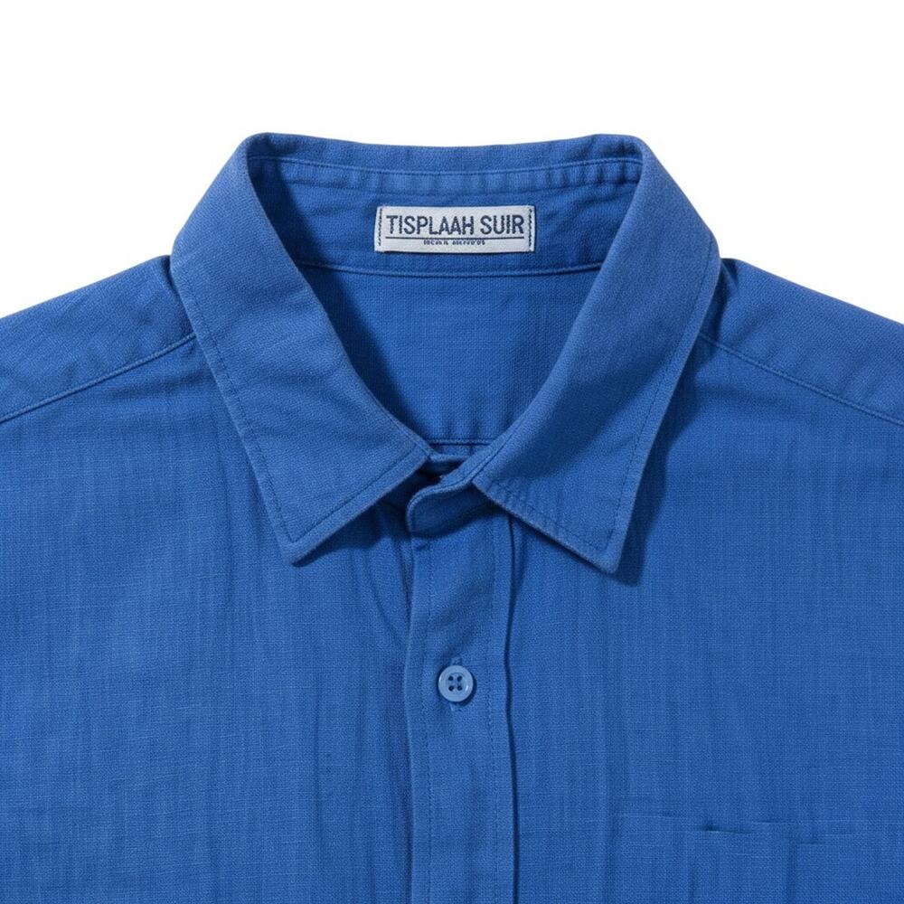 Vintage Top Sun Kandukur Blue Art To Wear Button Down Top Womens Small Medium - Picture 3 of 7